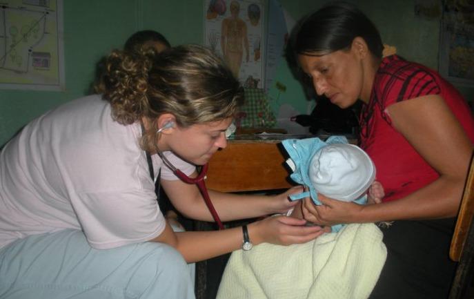 Newborn Exam," Honduras 2010